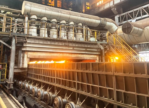 Lò nung quặng sắt vê viên